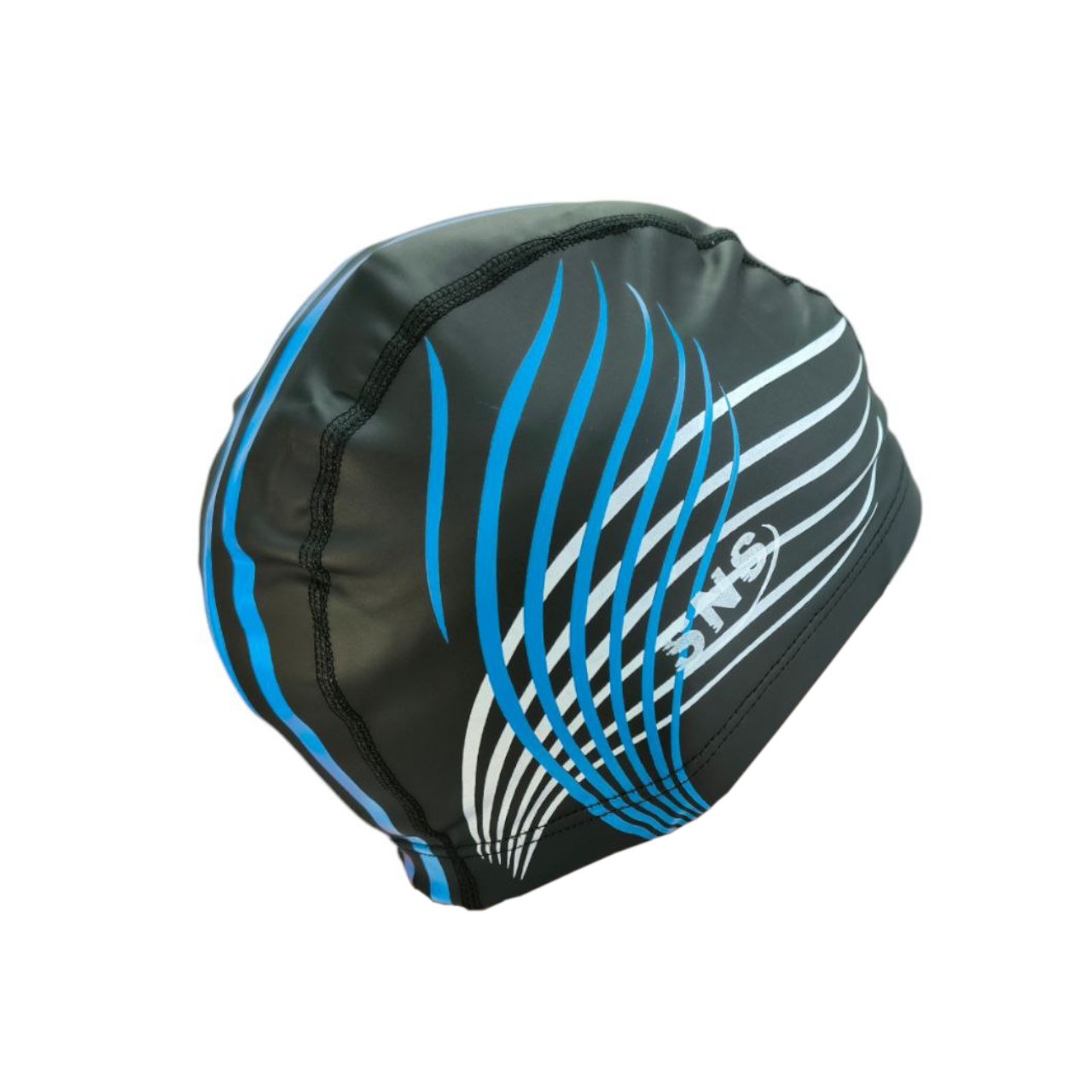 Шапочка для плавання SNS GRASS чорна PU-H1-black