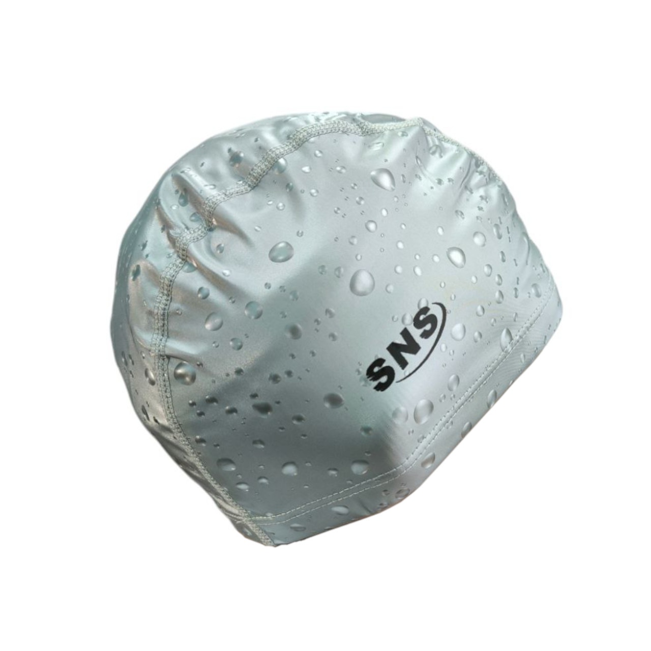 Шапочка для плавання SNS DROPS срібна PU-H5-silver