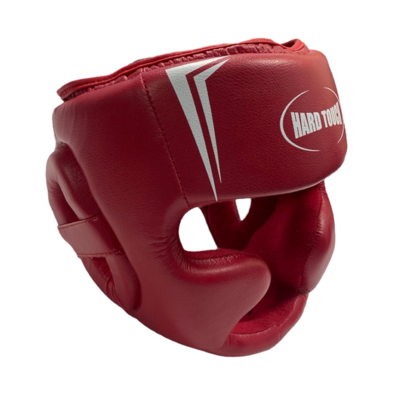 Шолом боксерський БЛИСКАВКА закритий HARD TOUCH PU розмір XL червоний